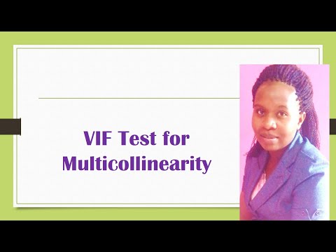 How to Test for Multicollinearity using VIF in STATA