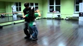 Tango lesson, tango Escenario. Dana Frigoli y Adrian Ferreyra, Waite tango festival.