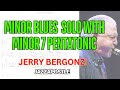 Jerry Bergonzi minor blues transcription by JazzApostle