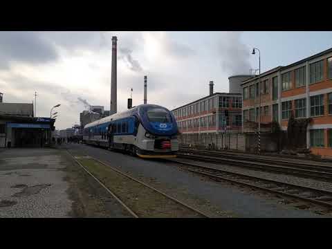 ČD 844 003-4 RegioShark | Os 14223 (Otrokovice - Vizovice) 25.1.2019