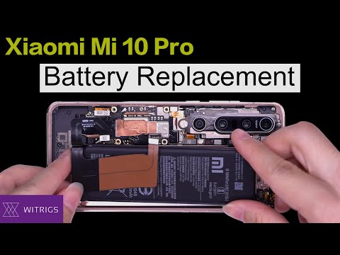 Xiaomi Mi 10 Pro  Battery Replacement - Tutorial