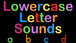 Lowercase Letter Sounds - ABC Alphabet - Learn to 