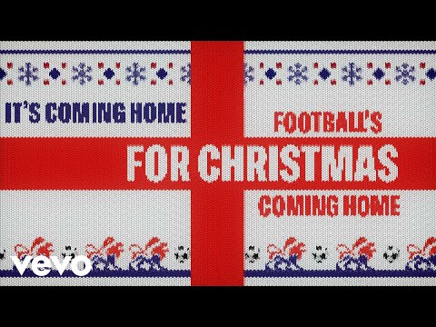 Three Lions (It's Coming Home for Christmas) (Official Lyric Video)
