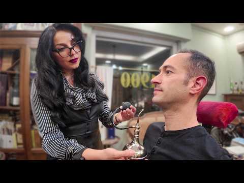 Lemon Scented GREEK SHAVE ASMR | 1900 The Barbershop - Athens 🇬🇷