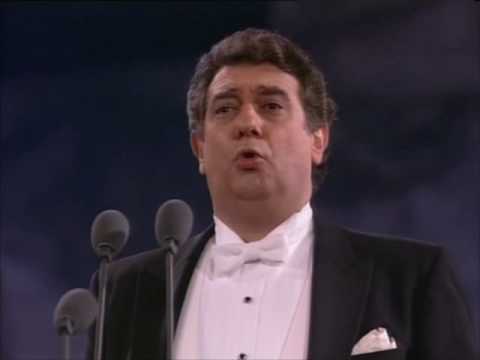 Placido Domingo-O Paradis-7/7/1990 Rome