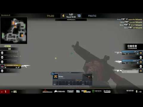 fnatic KRiMZ ACE vs TyLoo @ DreamHack Marseille 2018