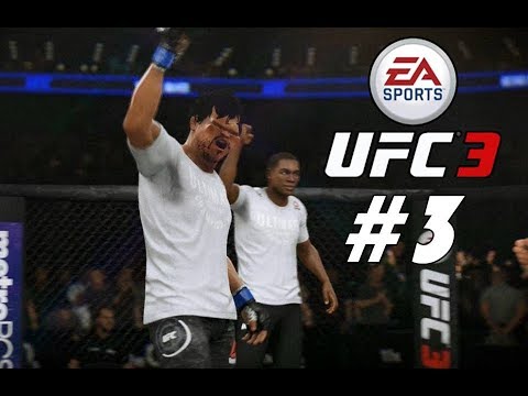 UFC 3 Welterweight Career Mode Walkthrough Part 3 - BECOMING A PROSPECT!