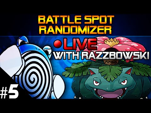 Pokemon X and Y Wifi BATTLESPOT RANDOMIZER (LIVE FACECAM) #5 -  Pokemon X and Y Wifi Battle