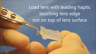 Loading alcon lenses