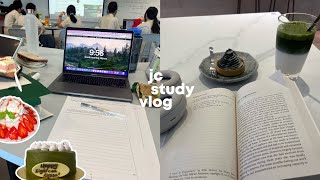 junior college productive study vlog singapore | grinding work, lots of good food, birthday vlog