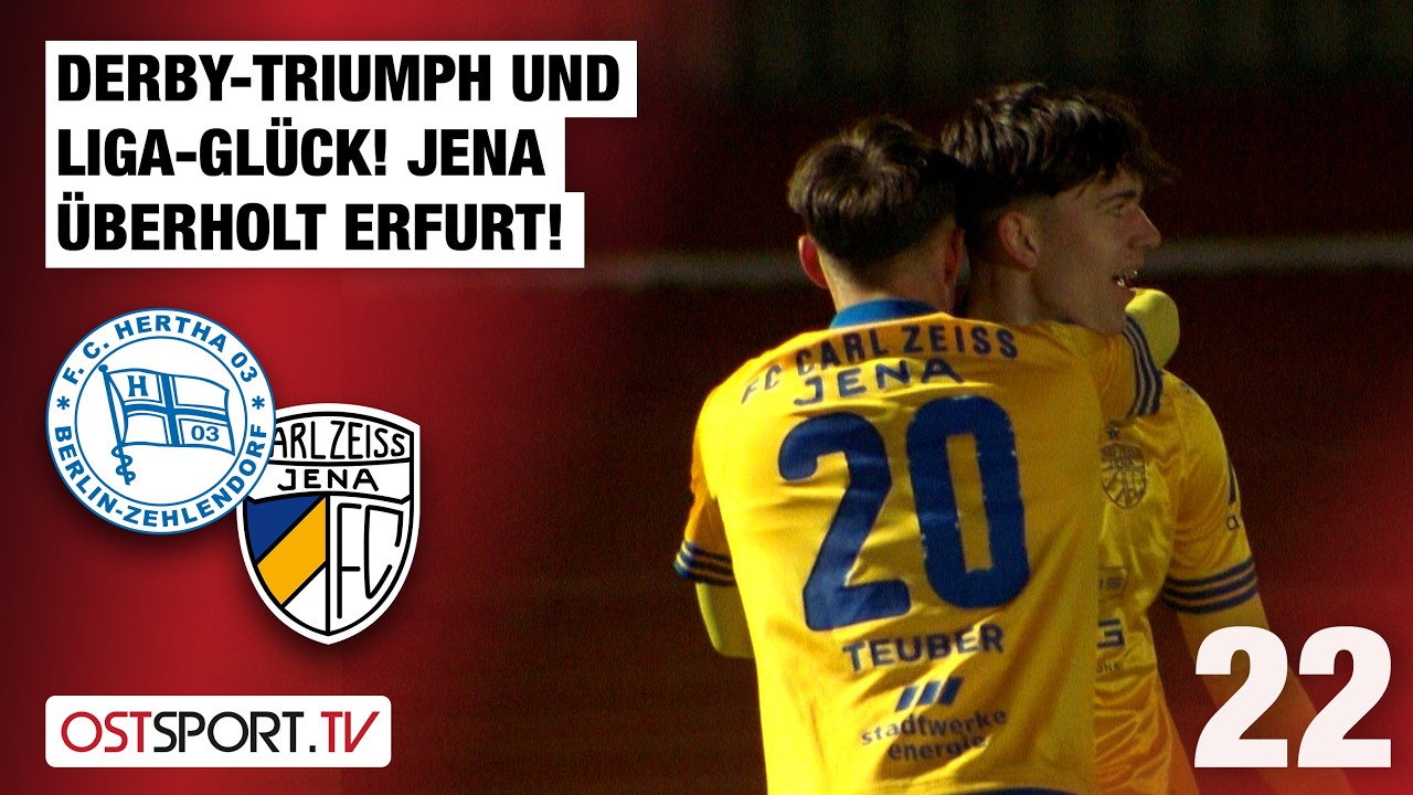 Hertha Zehlendorf vs Carl Zeiss Jena Highlights
