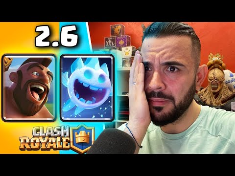 I ended up on the ladder with 2.6... This is MADNESS - CLASH ROYALE