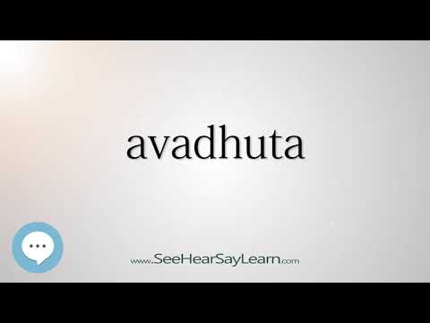 avadhuta