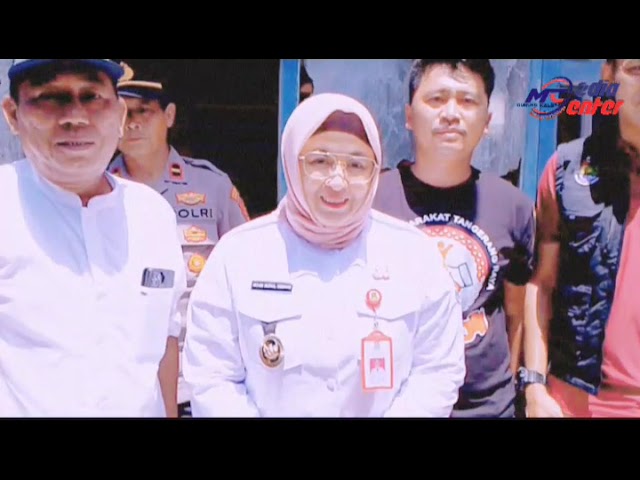 Camat Gunung Kaler, Bersama Kades Kedung, Dampingi Wabup Tangerang Tinjau RTLH 