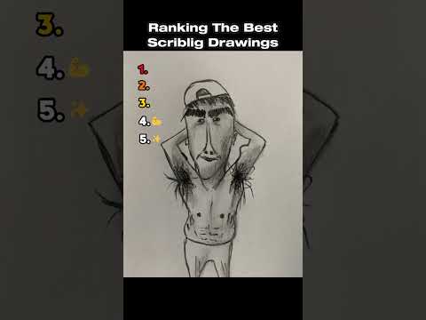 Ranking The Best Scriblig Drawings (Part 3) #ranking #funny #drawing