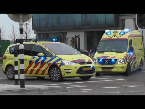 [22.02.'17] Solo- en Otaris Ambulances met spoed in Middelburg