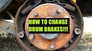 How To Replace Drum Brakes on Cars Trucks Vans SUV