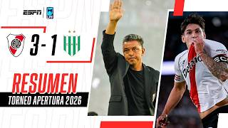 LA DESPEDIDA DE GALLARDO FUE CON TRIUNFO MILLONARIO EN EL MONUMENTAL | River 3-1 Banfield | RESUMEN