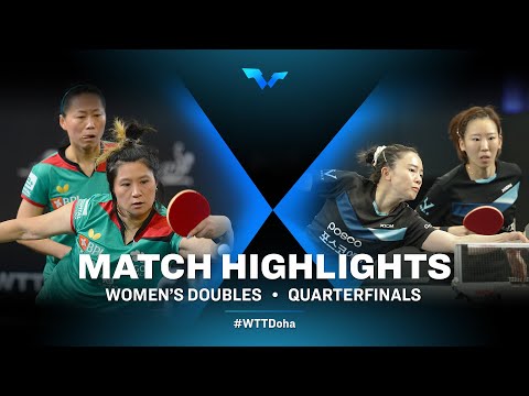 Jieni Shao/Fu Yu vs Yang Haeun/Jeon Jihee | WD | WTT Contender Doha 2022 (QF)