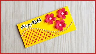 How to make Rakhi card at home / DIY Rakshabandhan cards handmade / Rakhi card for brother