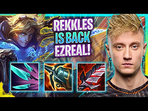 REKKLES BRINGS BACK EZREAL! | FNC Rekkles Plays Ezreal ADC vs Zeri!  Season 2023