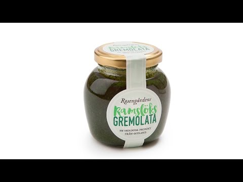 1:a pristagare Matverk 2016 – Rosengårdens Ramslöksgremolata, Gotland