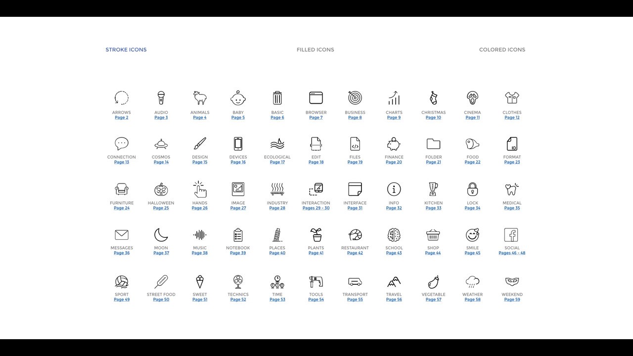 9000+ Vector Icons Pack