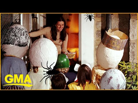 Trick Or Treat Halloween Meaning Why do we say 'trick or treat' on Halloween l GMA