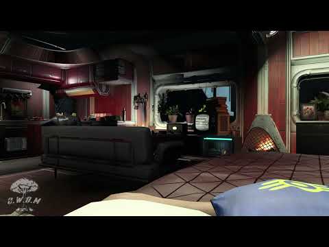 10 Hour Fallout 4 ASMR: Thunder and Nostalgic Tunes in the Overseer's Quarters / Deep Sleep or Chill