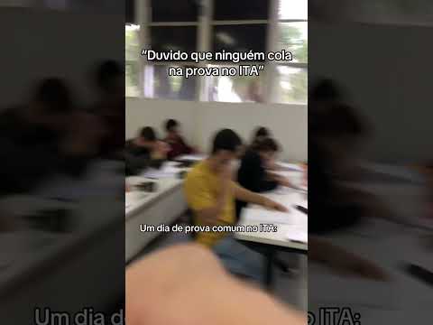 Não tem nenhum professor vigiando 🤷🏻‍♂️ #ITA #vestibular #estudos