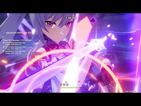 [Genshin Impact] 2.3 Spiral Abyss Floor 12 Chamber 3 clear ft. Kek, Ei & Koko