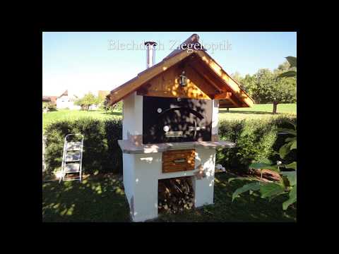 Steinbackofen Pizzaofen Holzbackofen, Bauanleitung!