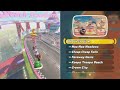 Mario Kart World Peach Stadium All Routes 150cc 100 Walkthrough