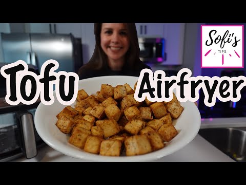 Quick & Healthy Air Fryer Tofu 😋: A Nutritious Meal in No Time! ⏱️