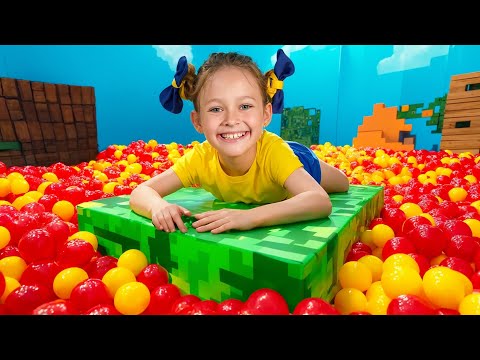 The Floor is lava and Firefighters Song by Maya and Mary