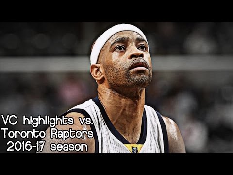 Vince Carter 7 pts, 3 ast & 3 reb vs. former Raptors (NBA RS 2016/2017) - AMAZING 360 Layup!