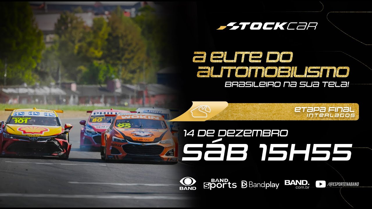 AO VIVO E COM IMAGENS: STOCK CAR - SPRINT RACE | ETAPA DE INTERLAGOS