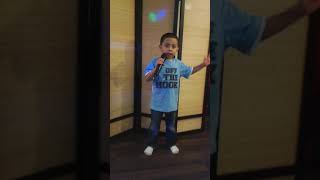 Angel singing Aint that a shame by Fats Domino