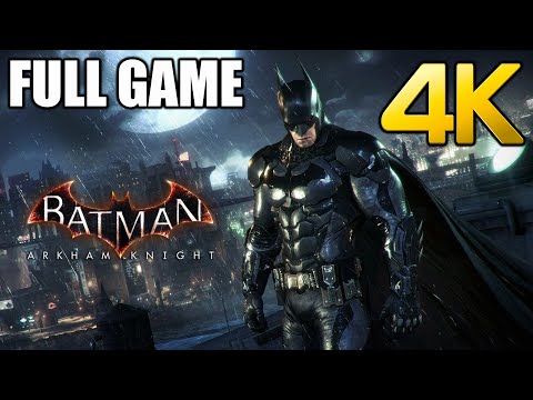 Batman Arkham Knight Full Game Walkthrough Part 1 - [4K 60FPS PC ULTRA SETTINGS] - No Commentary