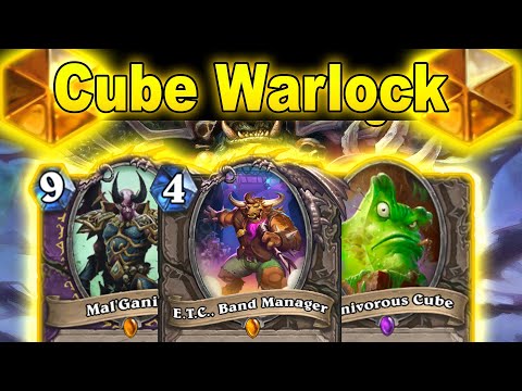 Big Demons Cube Warlock Is Back In 2023 With The New Legendary! March of the Lich King | Hearthstone