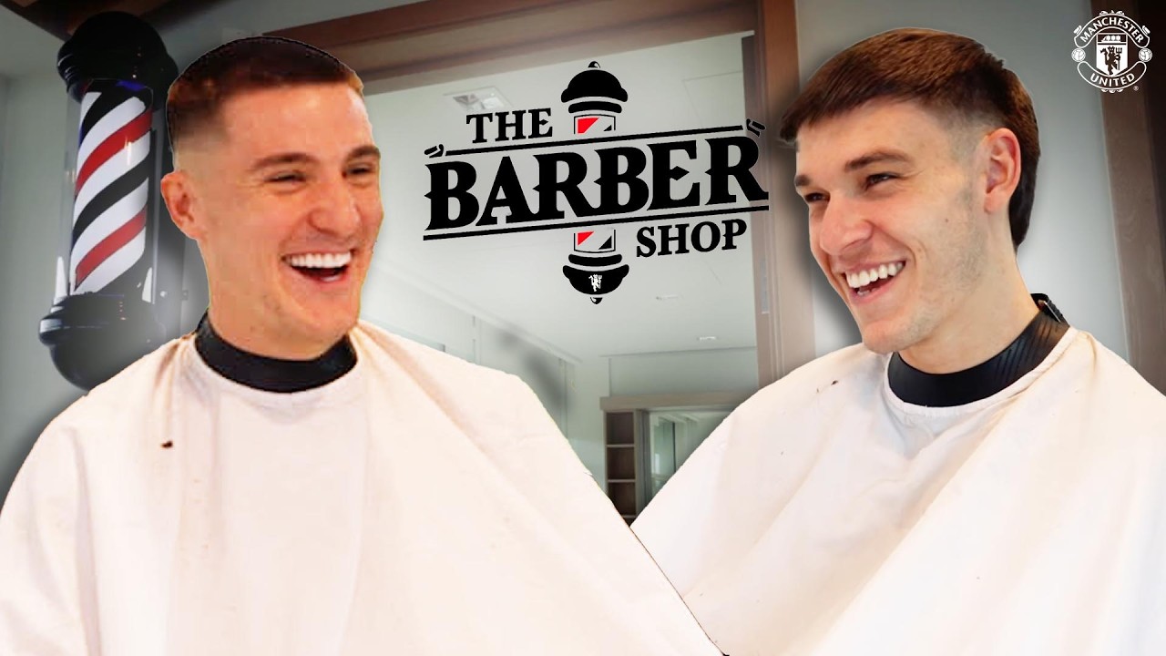 "He Doesn't Want To Play Cards With Me!" Šeško, Dalot & Ugarte | The Barbershop: EP 2 💈