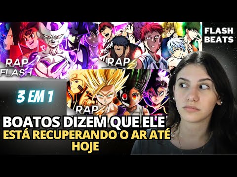 REACT - SPEEDLORD 3-VILÕES e SPEEDLORD 4-KUROKO NO BASKET e SPEEDLORD 5-TRANSFORMAÇÕES | Flash Beats