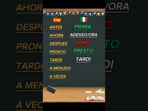 Learn these 7 words in Italian #Italian #classes #Italianclasses #easyItalian #languages