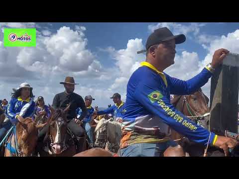 #parte2 Saída Para O Percurso Na Primeira Cavalgada Do Grupo São Sebastião, Destino, A Belém.