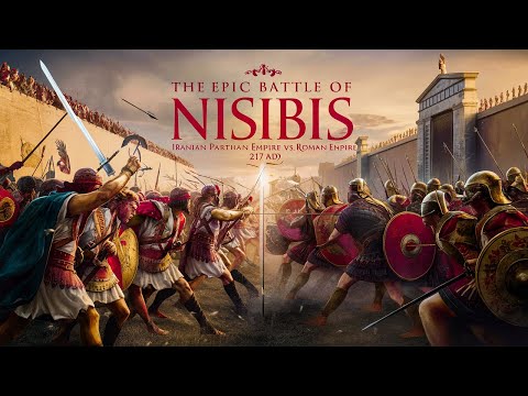 The Epic Battle of Nisibis 217 AD: Iranian Parthian Empire vs. Roman Empire