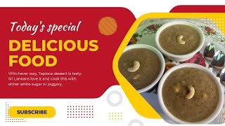 Quick Tapioca Dessert/Drink full of protein |easy porridge