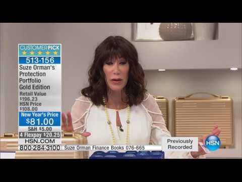 HSN | Suze Orman Financial Solutions for You 01.23.2017 - 05 AM