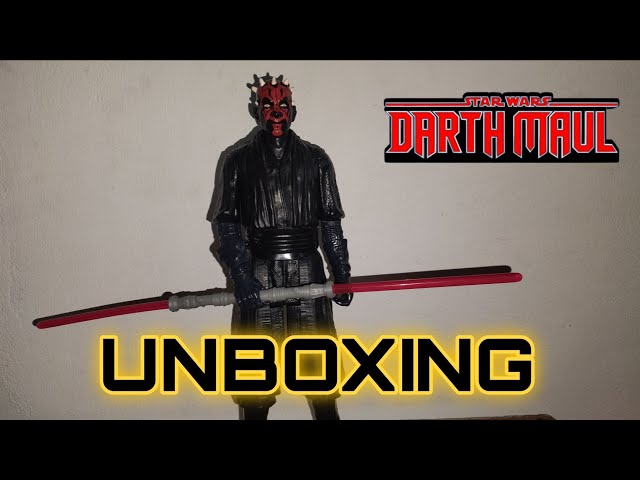 Vídeo relacionado con Star Wars Titan Hero Series, Figura de acción de Darth Maul de 30 cm