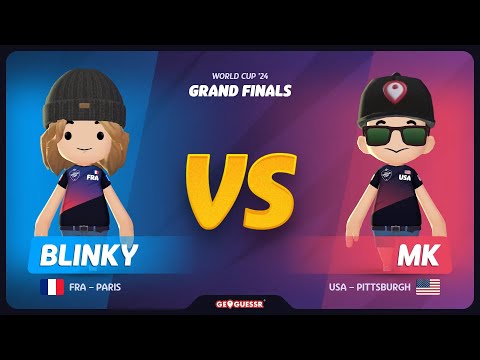 GeoGuessr World Cup 2024 Final - Blinky vs mk - FLUX Japanese Streaming