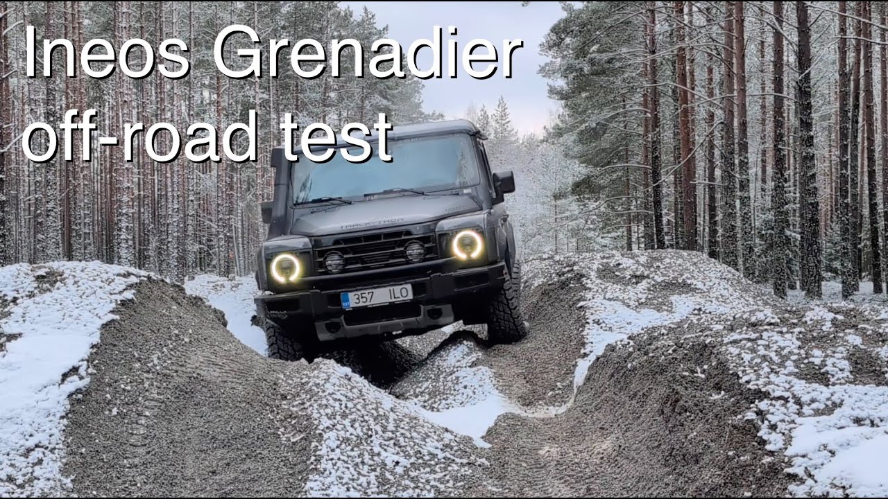 Ineos Grenadier - off-road test (osa 06)